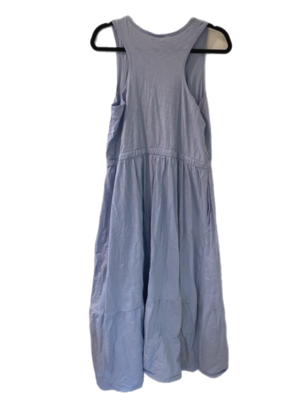 Pact Large Womens Relaxed Slub Tank Maxi Dress Organic cotton breathable coastal - Picture 7 of 15